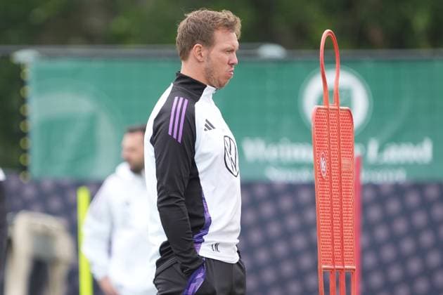 National coach Julian Nagelsmann Germany Germany Blankenhain 31 05 2024 Training camp for the German national team in preparation for the European Championship, Golf Resort Weimarer Land