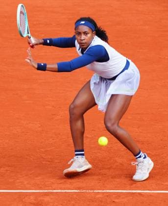 Coco Gauff in third round action French Open Tennis, Day 6, Tennis, Roland Garros, Paris, France - 31 May 2024  Copyright: xJavierxGarcia Shutterstockx 14516281k
