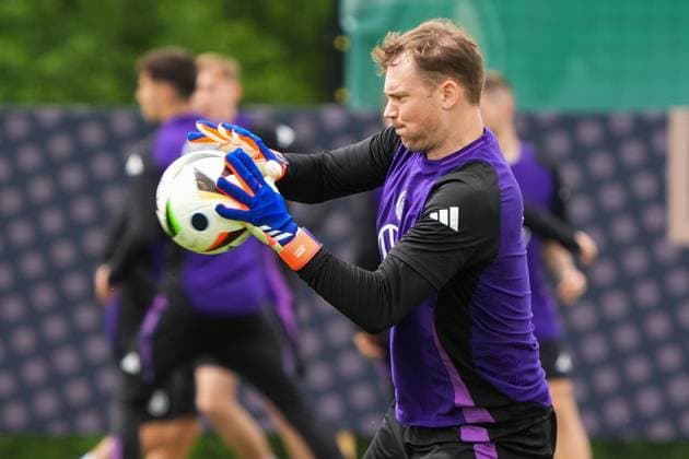 Goalkeeper Goalie Manuel Neuer Germany Germany Blankenhain 31 05 2024 Training camp for the German national team in preparation for the European Championship, Golf Resort Weimarer Land
