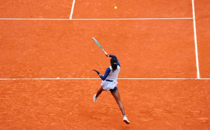 Coco Gauff in third round action French Open Tennis, Day 6, Tennis, Roland Garros, Paris, France - 31 May 2024  Copyright: xJavierxGarcia Shutterstockx 14516281o