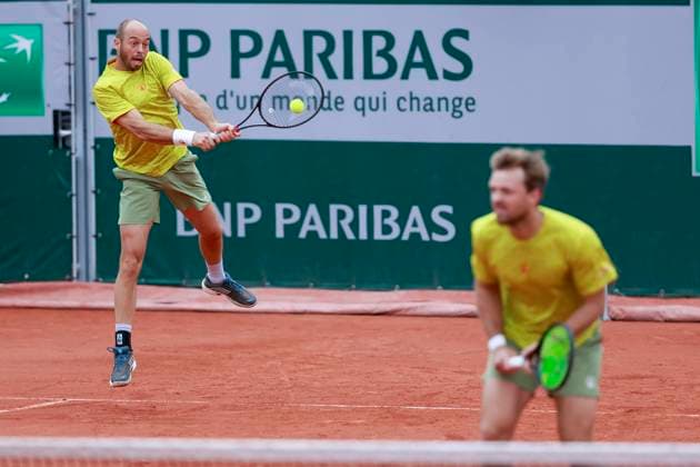 Kevin Krawietz, Tim Puetz, Mens Doubles Tennis French Open 2024 Roland Garros Paris France 31 May 2024 Copyright: xJuergenxHasenkopfx