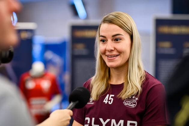 Budapest EHF Final4 SG BBM Bietigheim Media Day Noemi Hafra Bietigheim Budapest Hungary Hungary