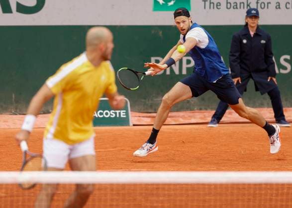 Constantin Frantzen, Hendrik Jebens, Mens Doubles Tennis French Open 2024 Roland Garros Paris France 31 May 2024 Copyright: xJuergenxHasenkopfx
