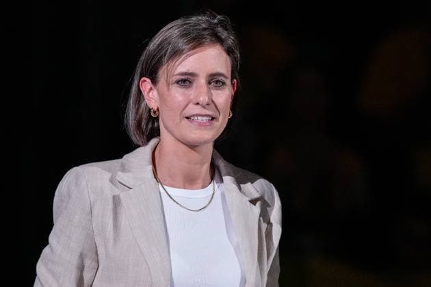 Jennifer Kettemann Managing Director, RNL , single picture, single photo, action, action, portrait, portrait, 30 05 2024, Mannheim Germany , Handball, Bundesliga, Rhein Neckar Löwen SC Magdeburg xozx