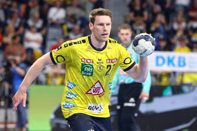 30 05 2024, xtgx, Handball, Liqui Moly HBL, Rhein Neckar Loewen SC Magdeburg emspor v l Tobias Reichmann Mannheim, 27 Mannheim