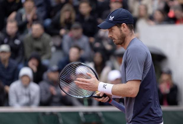 Andy Murray of GBR in action French Open Tennis, Day 6, Tennis, Roland Garros, Paris, France - 31 May 2024  Copyright: xEllaxLing Shutterstockx 14516279r