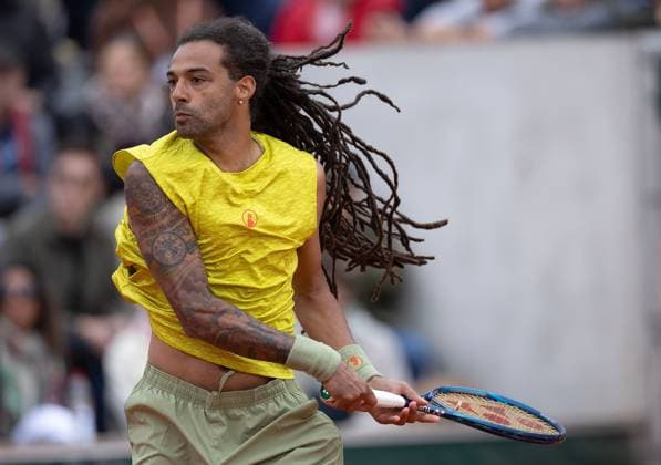 Dustin Brown of Jamaica in action French Open Tennis, Day 6, Tennis, Roland Garros, Paris, France - 31 May 2024  Copyright: xEllaxLing Shutterstockx 14516279ad