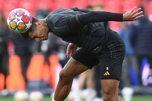 Soccer Champions League final training Real Madrid on 31 05 2024 at Wembley Stadium in London Jude Bellingham Madrid xRx