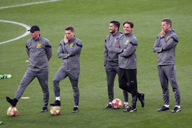 Football, CL, Borussia Dortmund, Training