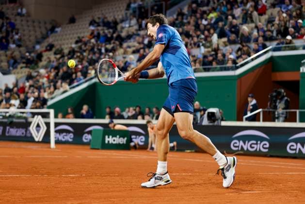 TENNIS - French Open 2024 PARIS,FRANCE,31.MAY.24 - TENNIS - ATP, Tennis Herren World Tour, French Open, Roland Garros, Grand Slam. Image shows Sebastian Ofner (AUT).  GEPAxpictures xPatrickxSteiner