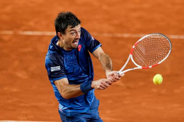 TENNIS - French Open 2024 PARIS,FRANCE,31.MAY.24 - TENNIS - ATP, Tennis Herren World Tour, French Open, Roland Garros, Grand Slam. Image shows Sebastian Ofner (AUT).  GEPAxpictures xPatrickxSteiner