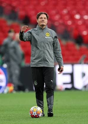 Edin Terzic manager of Borussia Dortmund at Wembley Stadium, London. Picture date: 31st May 2024. Picture credit should read: David Klein Sportimage EDITORIAL USE ONLY. No use with unauthorised audio, video, data, fixture lists, club league logos or live services. Online in-match use limited to 120 images, no video emulation. No use in betting, games or single club league player publications. SPI-3177-0056