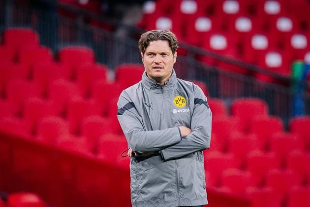 2024.05.31 Londyn Final ligi mistrzow, trening, training session, Borussia Dortmund, Wembley, London Trening Borussi Dortmund przed finalem Ligi Mistrzow N z Edin Terzic Foto Mateusz Porzucek PressFocus 2024.05.31 Londyn Borussia Dortmund training before UEFA Champions League final Trening Borussi Dortmund przed finalem Ligi Mistrzow Edin Terzic Credit: Mateusz Porzucek PressFocus NEWSPIX.PL --- Newspix.pl POLAND OUT!  20240531PF_MP181