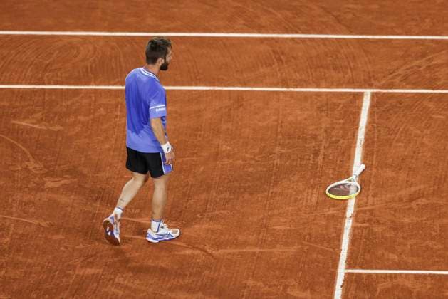 TENNIS - French Open 2024 PARIS,FRANCE,31.MAY.24 - TENNIS - ATP, Tennis Herren World Tour, French Open, Roland Garros, Grand Slam. Image shows Corentin Moutet (FRA).  GEPAxpictures xPatrickxSteiner