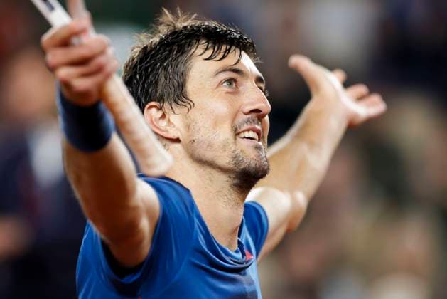TENNIS - French Open 2024 PARIS,FRANCE,31.MAY.24 - TENNIS - ATP, Tennis Herren World Tour, French Open, Roland Garros, Grand Slam. Image shows Sebastian Ofner (AUT).  GEPAxpictures xPatrickxSteiner