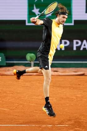 TENNIS - French Open 2024 PARIS,FRANCE,31.MAY.24 - TENNIS - ATP, Tennis Herren World Tour, French Open, Roland Garros, Grand Slam. Image shows Stefanos Tsitsipas (GRE).  GEPAxpictures xPatrickxSteiner