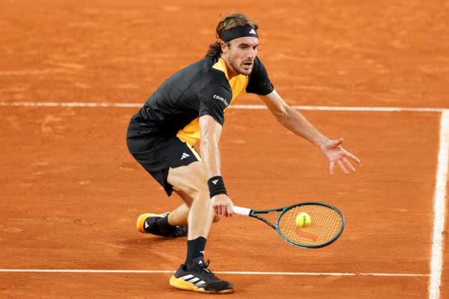 TENNIS - French Open 2024 PARIS,FRANCE,31.MAY.24 - TENNIS - ATP, Tennis Herren World Tour, French Open, Roland Garros, Grand Slam. Image shows Stefanos Tsitsipas (GRE).  GEPAxpictures xPatrickxSteiner