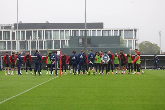 EURO 2024, Nationalteam Belgien Training a training session of the Belgian national soccer team Red Devils, at the Royal Belgian Football Association s training center in Tubize, Saturday 01 June 2024. The Red Devils are preparing for the Euro 2024 European Championships in Germany. VIRGINIExLEFOUR  x93771973x