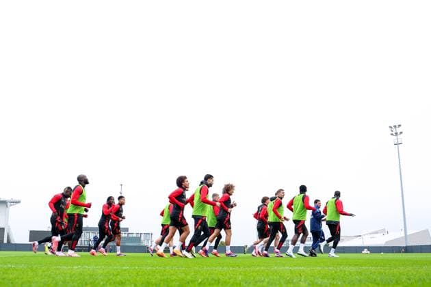 EURO 2024, Nationalteam Belgien Training Belgian National Football Team Media Activities 01 06 2024 TUBIZE, BELGIUM - JUNE 01 : The team of Belgium during a training session prior to the friendly matches against Montenegro, Luxemburg and Slovakia at the RBFA Headquarters on June 01, 2024 in Tubize, Belgium, 01 06 2024  Copyright: xTomasxSiskx