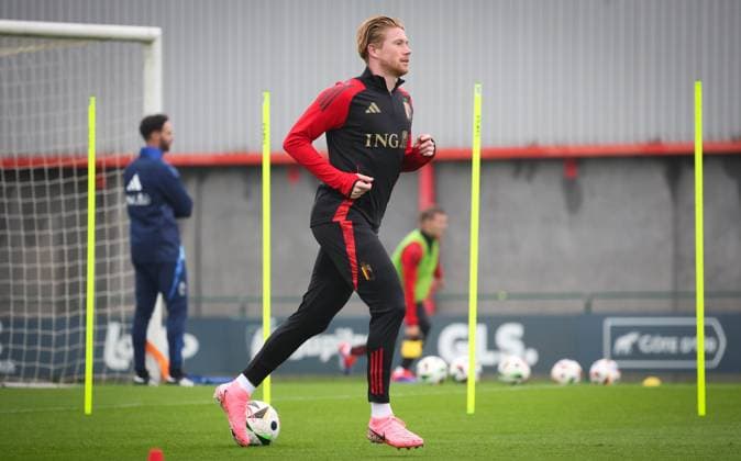 EURO 2024, Belgium national team training