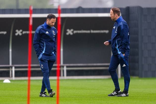 EURO 2024, Nationalteam Belgien Training Belgian National Football Team Media Activities 01 06 2024 TUBIZE, BELGIUM - JUNE 01 : Tedesco Domenico head coach of Belgium during a training session prior to the friendly matches against Montenegro, Luxemburg and Slovakia at the RBFA Headquarters on June 01, 2024 in Tubize, Belgium, 01 06 2024  Copyright: xTomasxSiskx