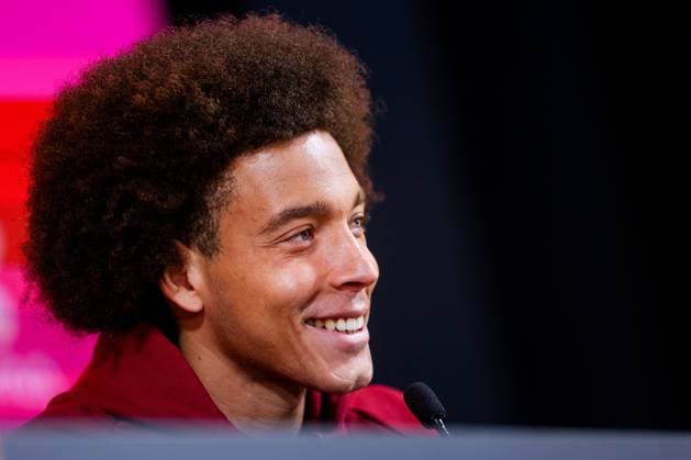 Belgian National Football Team Media Activities 01 06 2024 TUBIZE, BELGIUM - JUNE 01 : Witsel Axel midfielder of Belgium during a press conference, PK, Pressekonferenz prior to the friendly matches against Montenegro, Luxemburg and Slovakia at the RBFA Headquarters on June 01, 2024 in Tubize, Belgium, 01 06 2024  Copyright: xTomasxSiskx