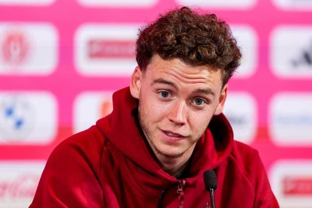 Belgian National Football Team Media Activities 01 06 2024 TUBIZE, BELGIUM - JUNE 01 : De Cuyper Maxim defender of Belgium during a press conference, PK, Pressekonferenz prior to the friendly matches against Montenegro, Luxemburg and Slovakia at the RBFA Headquarters on June 01, 2024 in Tubize, Belgium, 01 06 2024  Copyright: xTomasxSiskx