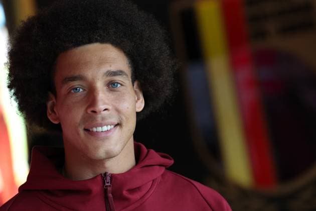 Belgium s Axel Witsel pictured after a press conference, PK, Pressekonferenz of the Belgian national soccer team Red Devils, at the Royal Belgian Football Association s training center in Tubize, Saturday 01 June 2024. The Red Devils are preparing for the Euro 2024 European Championships in Germany. VIRGINIExLEFOUR  x93777165x
