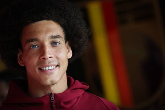 Belgium s Axel Witsel pictured after a press conference, PK, Pressekonferenz of the Belgian national soccer team Red Devils, at the Royal Belgian Football Association s training center in Tubize, Saturday 01 June 2024. The Red Devils are preparing for the Euro 2024 European Championships in Germany. VIRGINIExLEFOUR  x93777170x