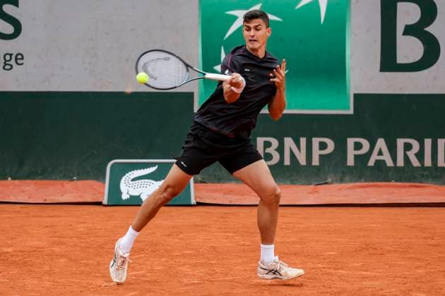 TENNIS - French Open 2024 PARIS,FRANCE,01.JUN.24 - TENNIS - ATP, Tennis Herren World Tour, French Open, Roland Garros, Grand Slam. Image shows Alexander Erler (AUT).  GEPAxpictures xPatrickxSteiner