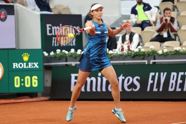 ROLAND GARROS 2024 Thierry Larret Maxppp. Tennis. Roland Garros 2024. Internationaux de France de tennis. Stade Roland Garros, Paris (75). Le 1er juin 2024. Court Suzanne Langlen : Varvara GRACHEVA (FRA) vs Irina-Camelia BEGU (ROU) PARIS (75) STADE ROLAND GARROS PARIS ILE DE FRANCE FRANCE  Copyright: xThierryxLarret MAXPPPxThierryxLarretx TL_20240601_0009 0492757418st