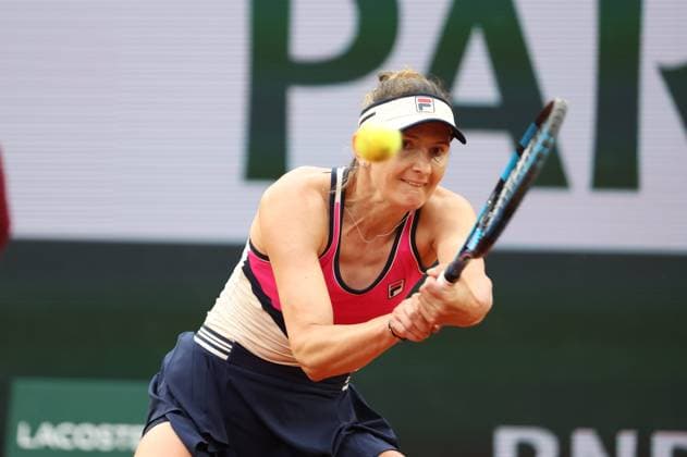 ROLAND GARROS 2024 Thierry Larret Maxppp. Tennis. Roland Garros 2024. Internationaux de France de tennis. Stade Roland Garros, Paris (75). Le 1er juin 2024. Court Suzanne Langlen : Varvara GRACHEVA (FRA) vs Irina-Camelia BEGU (ROU) PARIS (75) STADE ROLAND GARROS PARIS ILE DE FRANCE FRANCE  Copyright: xThierryxLarret MAXPPPxThierryxLarretx TL_20240601_0016 0492757452st