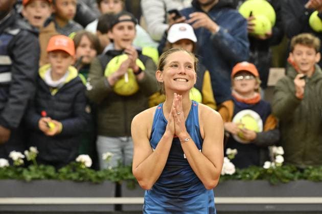 Tennis : Roland Garros 2024 - France - Varvara Gracheva - France Tennis : Roland Garros 2024 - France - 01 06 2024 ChrysleneCaillaud Panoramic 