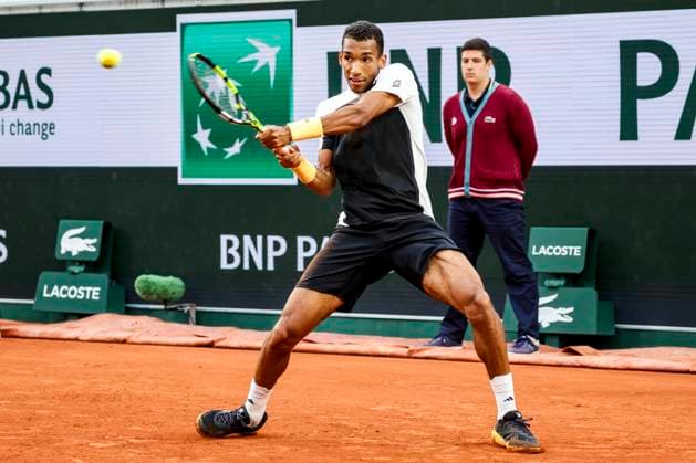 TENNIS - French Open 2024 PARIS,FRANCE,01.JUN.24 - TENNIS - ATP, Tennis Herren World Tour, French Open, Roland Garros, Grand Slam. Image shows Felix Auger-Aliassime (CAN).  GEPAxpictures xPatrickxSteiner