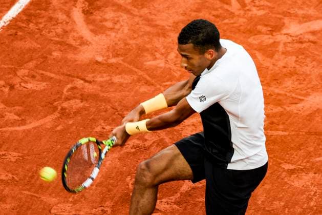 TENNIS - French Open 2024 PARIS,FRANCE,01.JUN.24 - TENNIS - ATP, Tennis Herren World Tour, French Open, Roland Garros, Grand Slam. Image shows Felix Auger-Aliassime (CAN).  GEPAxpictures xPatrickxSteiner