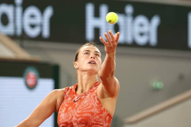 ROLAND GARROS 2024 Thierry Larret Maxppp. Tennis. Roland Garros 2024. Internationaux de France de tennis. Stade Roland Garros, Paris (75). Le 1er juin 2024. Court Philippe Chatrier : Paula BADOSA (ESP) vs Aryna SABALENKA (RUS) PARIS (75) STADE ROLAND GARROS PARIS ILE DE FRANCE FRANCE  Copyright: xThierryxLarret MAXPPPxThierryxLarretx TL_20240601_0210 0492760829st