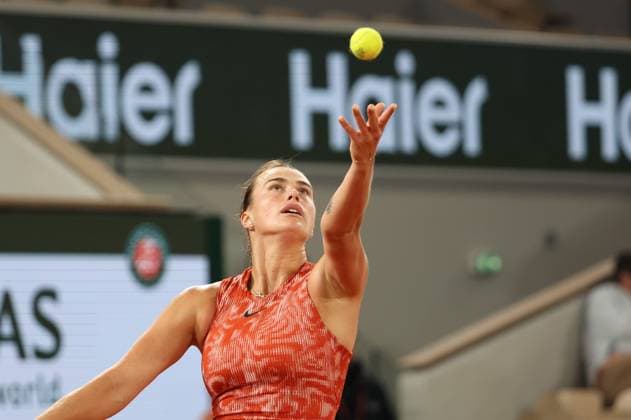 ROLAND GARROS 2024 Thierry Larret Maxppp. Tennis. Roland Garros 2024. Internationaux de France de tennis. Stade Roland Garros, Paris (75). Le 1er juin 2024. Court Philippe Chatrier : Paula BADOSA (ESP) vs Aryna SABALENKA (RUS) PARIS (75) STADE ROLAND GARROS PARIS ILE DE FRANCE FRANCE  Copyright: xThierryxLarret MAXPPPxThierryxLarretx TL_20240601_0219 0492760848st