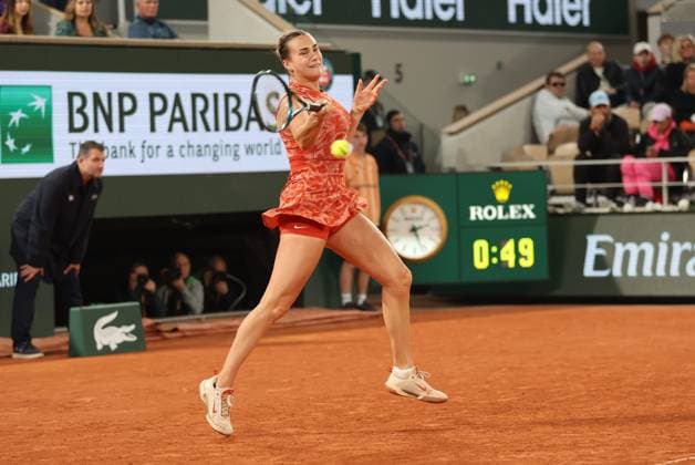 ROLAND GARROS 2024 Thierry Larret Maxppp. Tennis. Roland Garros 2024. Internationaux de France de tennis. Stade Roland Garros, Paris (75). Le 1er juin 2024. Court Philippe Chatrier : Paula BADOSA (ESP) vs Aryna SABALENKA (RUS) PARIS (75) STADE ROLAND GARROS PARIS ILE DE FRANCE FRANCE  Copyright: xThierryxLarret MAXPPPxThierryxLarretx TL_20240601_0234 0492760863st