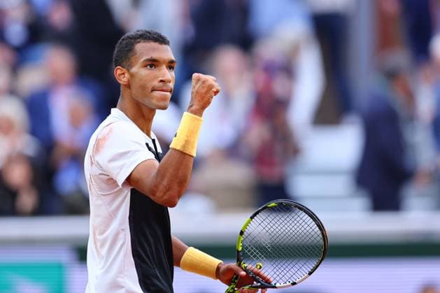 2024.06.01 Paryz Tenis French Open Roland Garros 2024 Ben Shelton - Felix Auger-Aliassime N Z Felix Auger-Aliassime Foto Pawel Andrachiewicz PressFocus 2024.06.01 Paris Tennis French Open Roland Garros 2024 Ben Shelton - Felix Auger-Aliassime Felix Auger-Aliassime Photo Pawel Andrachiewicz PressFocus NEWSPIX.PL --- Newspix.pl  20240601_PF_PA176