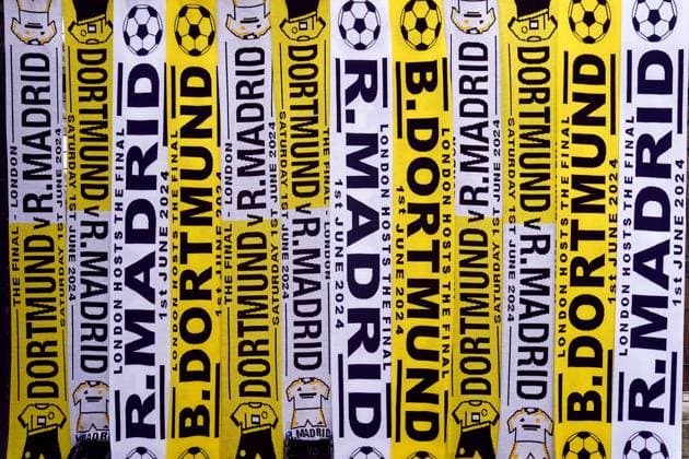 Football, CL Final, Borussia Dortmund - Real Madrid, Impressions before the start of the match