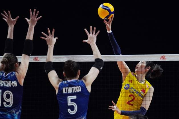 Volleyball, Women, Nations League, China - Thailand