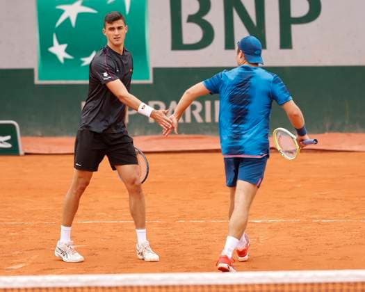 Alexander Erler, Lucas Miedler, Mens Doubles Tennis French Open 2024 Roland Garros Paris France June 1, 2024 Copyright: xJuergenxHasenkopfx