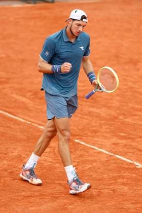 Jan Lennard Struff GER makes a fist and cheers, cheers, joy, emotion Copyright: xJuergenxHasenkopfx
