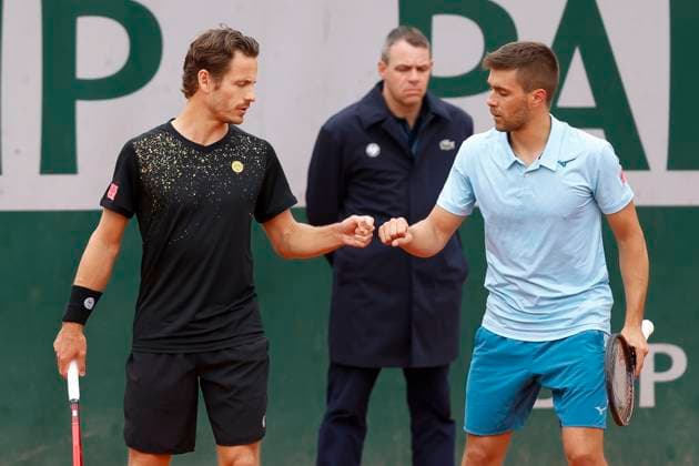 Wesley Koolhof, Nikola Mektic Mens Doubles Tennis French Open 2024 Roland Garros Paris France June 1, 2024 Copyright: xJuergenxHasenkopfx