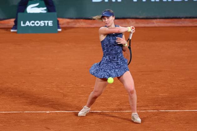 2024.06.01 Paryz Tenis French Open Roland Garros 2024 Paula Badosa - Aryna Sabalenka N Z Paula Badosa Foto Pawel Andrachiewicz PressFocus 2024.06.01 Paris Tennis French Open Roland Garros 2024 Paula Badosa - Aryna Sabalenka Paula Badosa Photo Pawel Andrachiewicz PressFocus NEWSPIX.PL --- Newspix.pl  20240601_PF_PA200