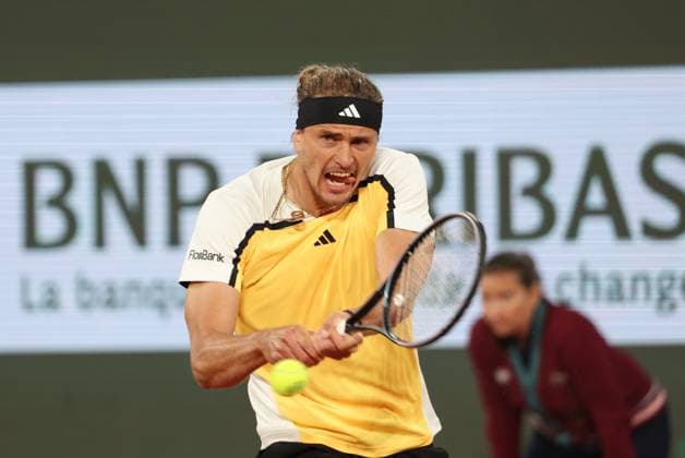 ROLAND GARROS 2024 Thierry Larret Maxppp. Tennis. Roland Garros 2024. Internationaux de France de tennis. Stade Roland Garros, Paris (75). Le 1er juin 2024. Court Philippe Chatrier : Alexander ZVEREV (GER) vs Tallon GRIEKSPOOR (NED) PARIS (75) STADE ROLAND GARROS PARIS ILE DE FRANCE FRANCE  Copyright: xThierryxLarret MAXPPPxThierryxLarretx TL_20240601_0385 0492763374st