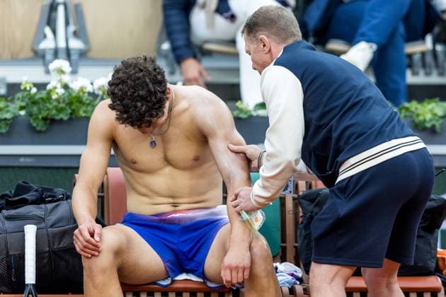 2024 French Open - Day 7 Ben Shelton is playing during Roland Garros 2024 in Paris, France, on June 01, 2024. Paris France  Copyright: xFotoxOlimpikx originalFilename:jastrzebowski-frenchop240601_npkkc.jpg