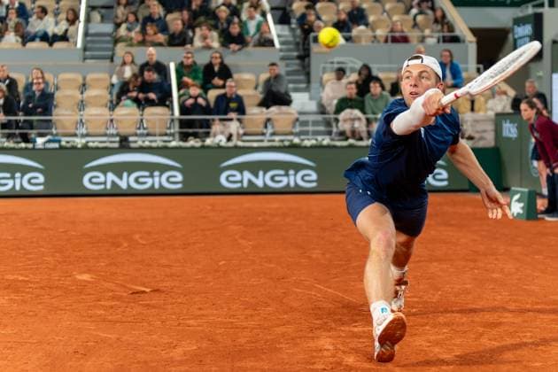 2024-06-01 2024 French Open Day 7 PARIS, FRANCE - JUNE 1: Tallon Griekspoor of the Netherlands during Day 7 of the 2024 French Open at Roland Garros on June 1, 2024 in Paris, France. (Photo by Marleen Fouchier BSR Agency) Paris France Content not available for redistribution in The Netherlands directly or indirectly through any third parties. Copyright: xBSRxAgencyx
