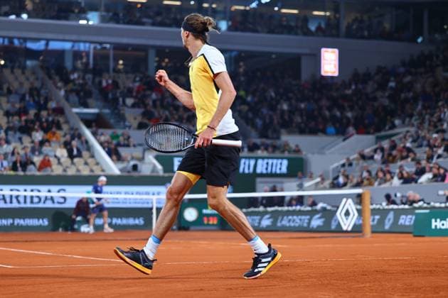 2024.06.01 Paryz Tenis French Open Roland Garros 2024 Alexander Zverev - Tallon Griekspoor N Z Alexander Zverev Foto Pawel Andrachiewicz PressFocus 2024.06.01 Paris Tennis French Open Roland Garros 2024 Alexander Zverev - Tallon Griekspoor Alexander Zverev Photo Pawel Andrachiewicz PressFocus NEWSPIX.PL --- Newspix.pl  20240601_PF_PA296