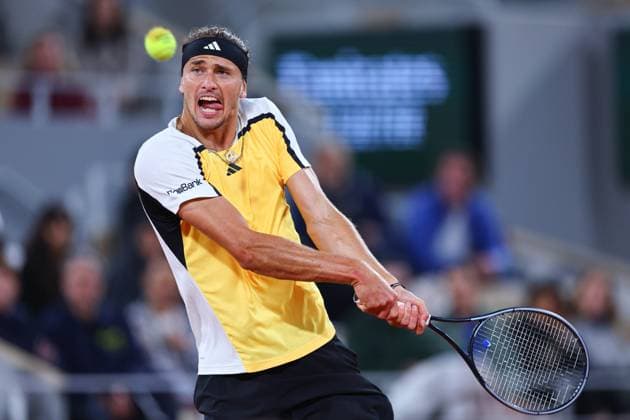 2024.06.01 Paryz Tenis French Open Roland Garros 2024 Alexander Zverev - Tallon Griekspoor N Z Alexander Zverev Foto Pawel Andrachiewicz PressFocus 2024.06.01 Paris Tennis French Open Roland Garros 2024 Alexander Zverev - Tallon Griekspoor Alexander Zverev Photo Pawel Andrachiewicz PressFocus NEWSPIX.PL --- Newspix.pl  20240601_PF_PA311